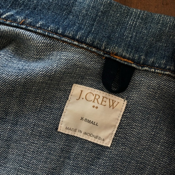 Fitted J. Crew Jean Jacket - Picture 3 of 3
